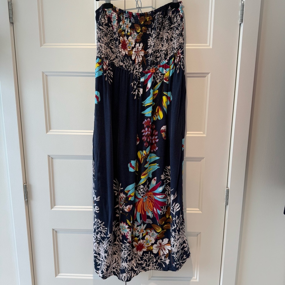 PENNINGTON’S Colorful Patterned Sleeveless Maxi Dress - SIZE 2X